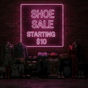 Shoes starting $10